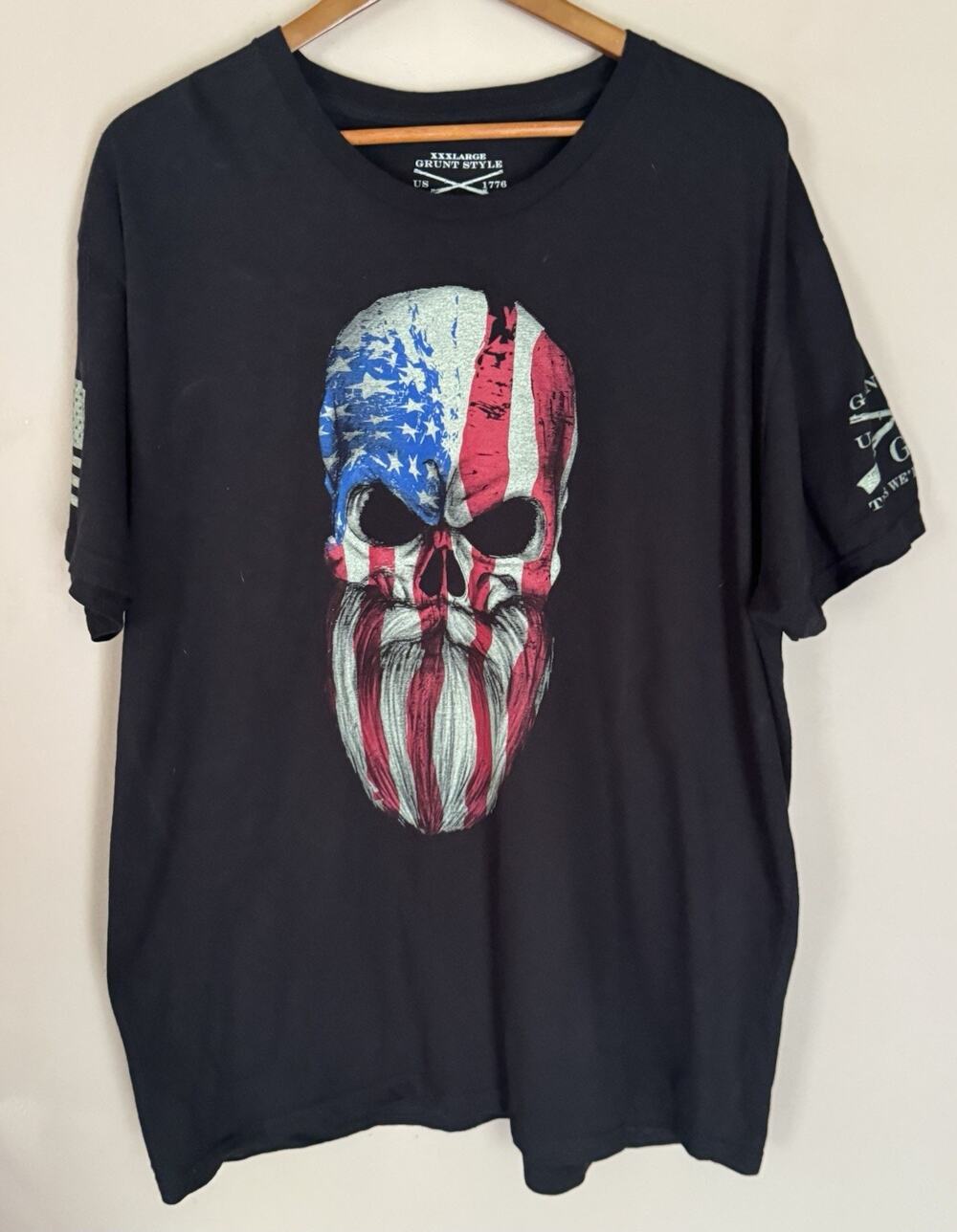 Grunt Style American Reaper 2.0 Short-Sleeve T-Shirt Mens Black 3XL